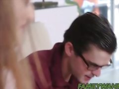 Fucking my friends hot sister and gave her a creampie